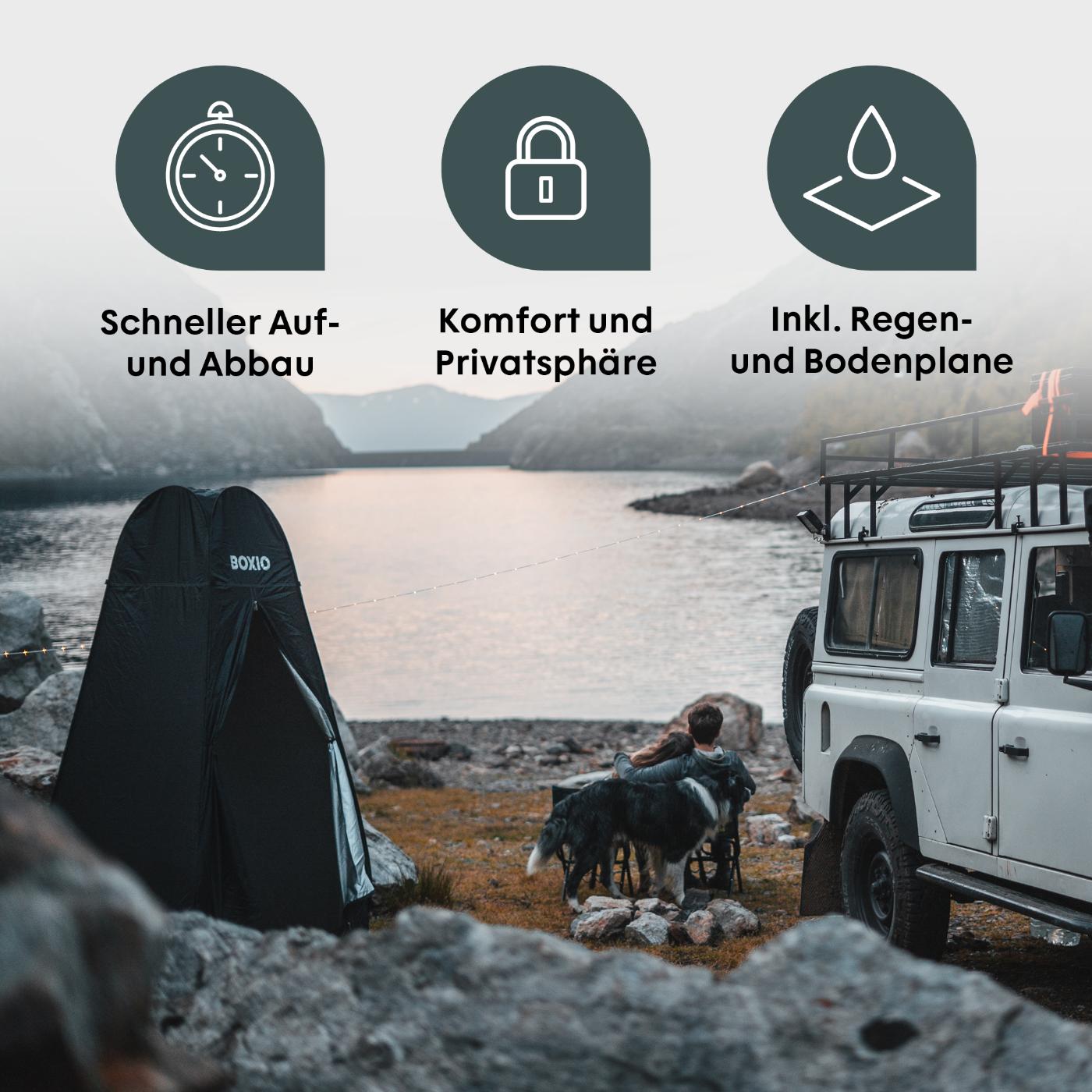 Boxio Douche Tent