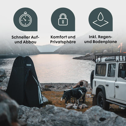 Boxio Douche Tent