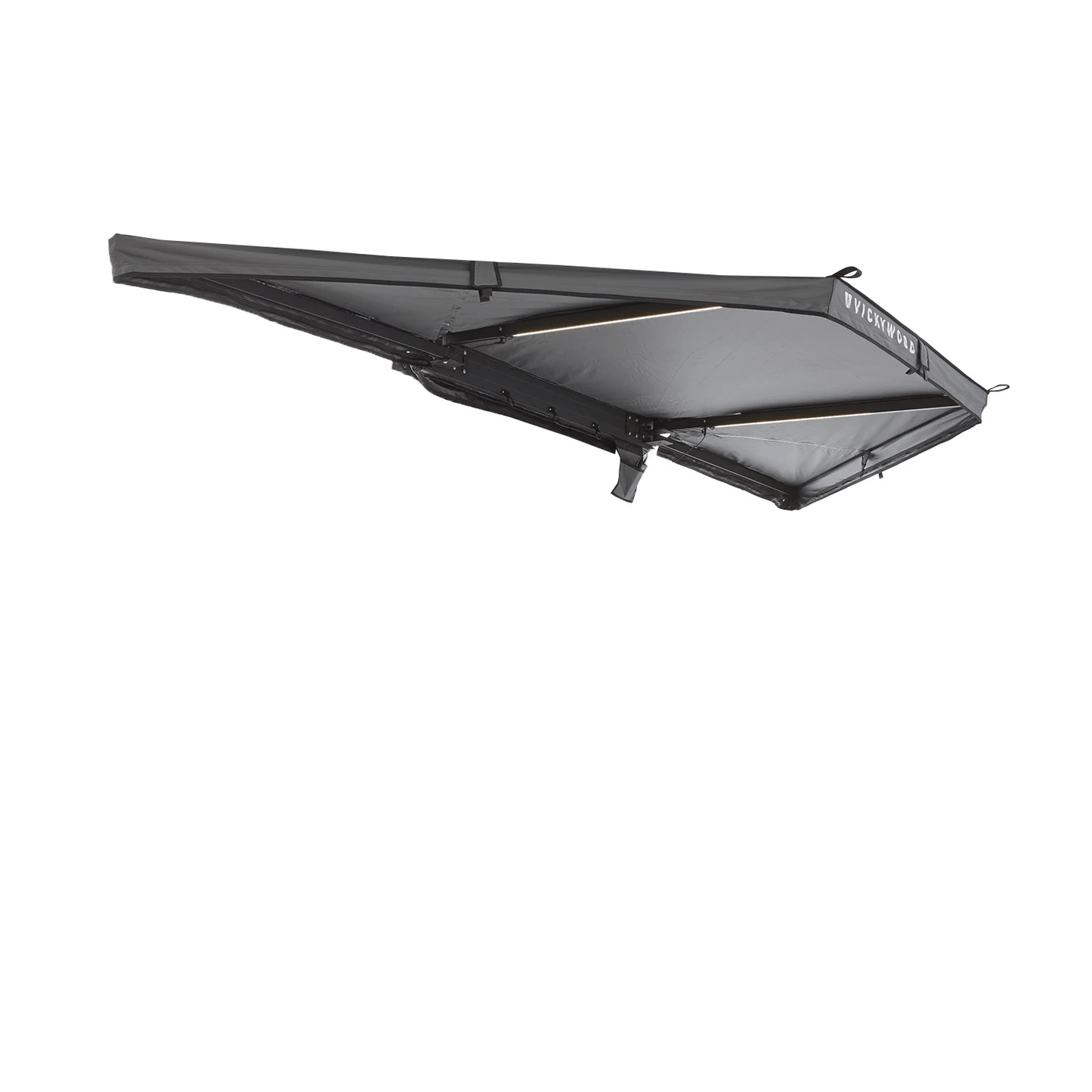 Vickywood 180° Achterluifel LEAF 150 cm grijs