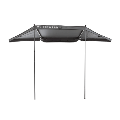 Vickywood 180° Achterluifel LEAF 150 cm grijs
