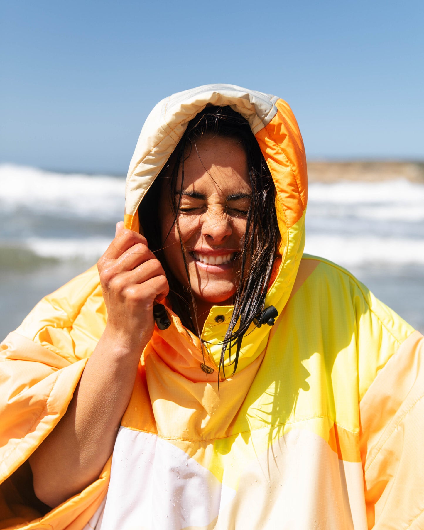VOITED OUTDOOR PONCHO voor Surfen, Duiken, Camping, Vanlife