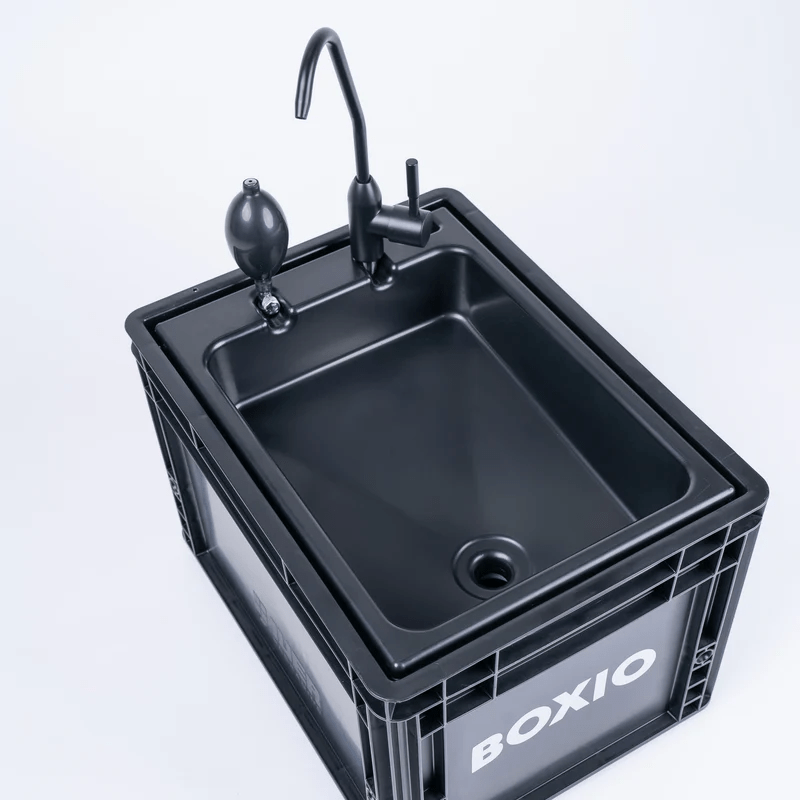 BOXIO Wash mobiele wastafel